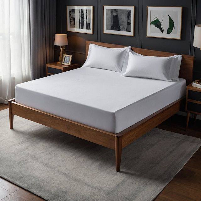 простирадло на резинці 180*200*20 з ранфорсу